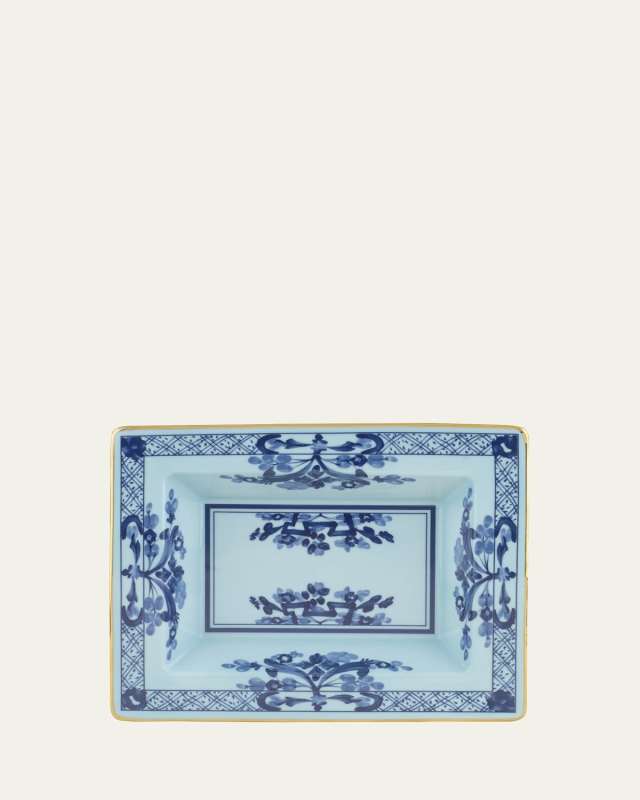Oriente Italiano Rectangle Change Tray, Iris
