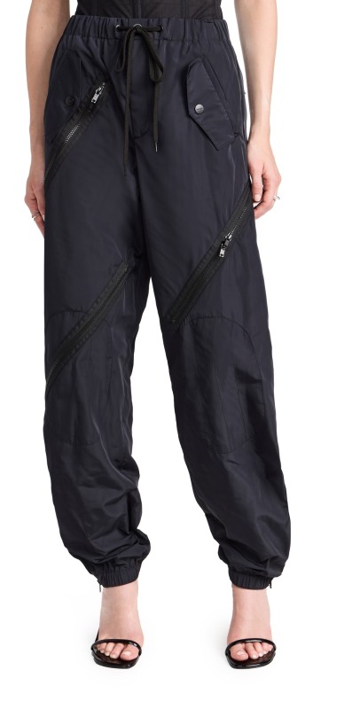 Monse Multi Zipper Pants Midnight