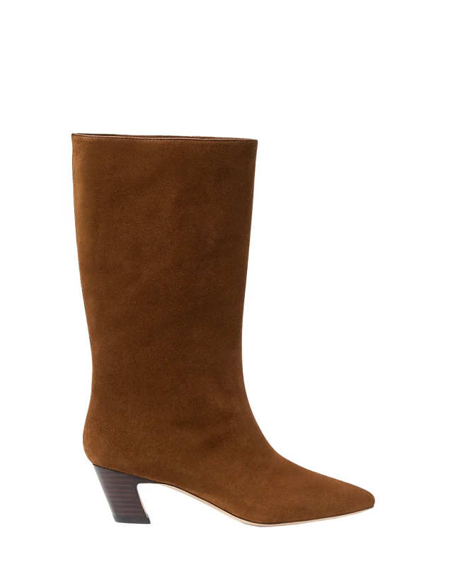 Cleo Cacao Suede Calf Boot