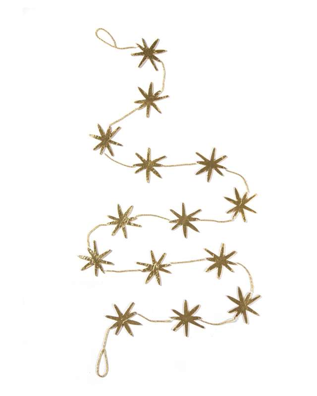 Gold Star Garland