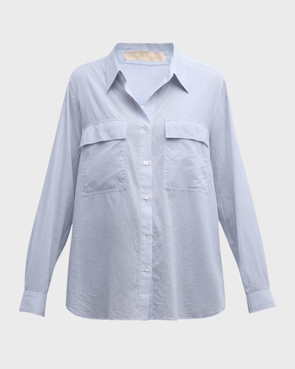 Dim Button-Down Cotton Shirt