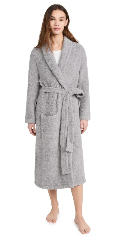 Barefoot Dreams Cozy Chic Robe Dove Gray