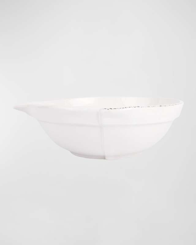 Lastra White Mixing Bowl, Large
