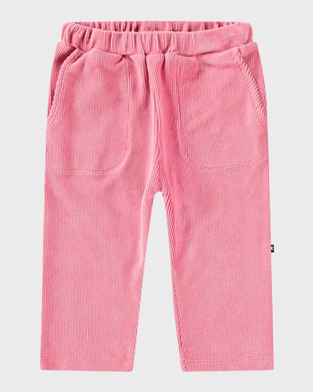 Girl's Suri Ribbed Pants, Size 6M-2
