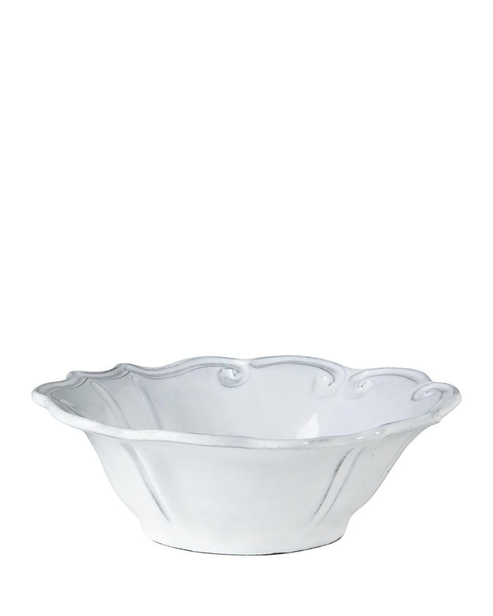 Incanto White Baroque Cereal Bowl