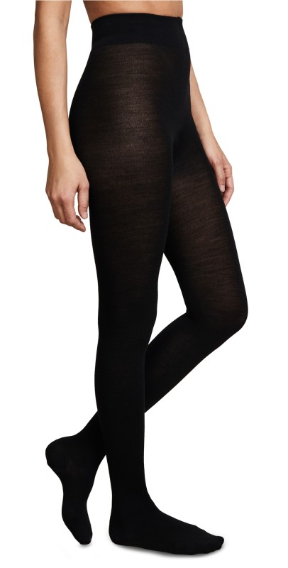 Falke Soft Merino Tights Black