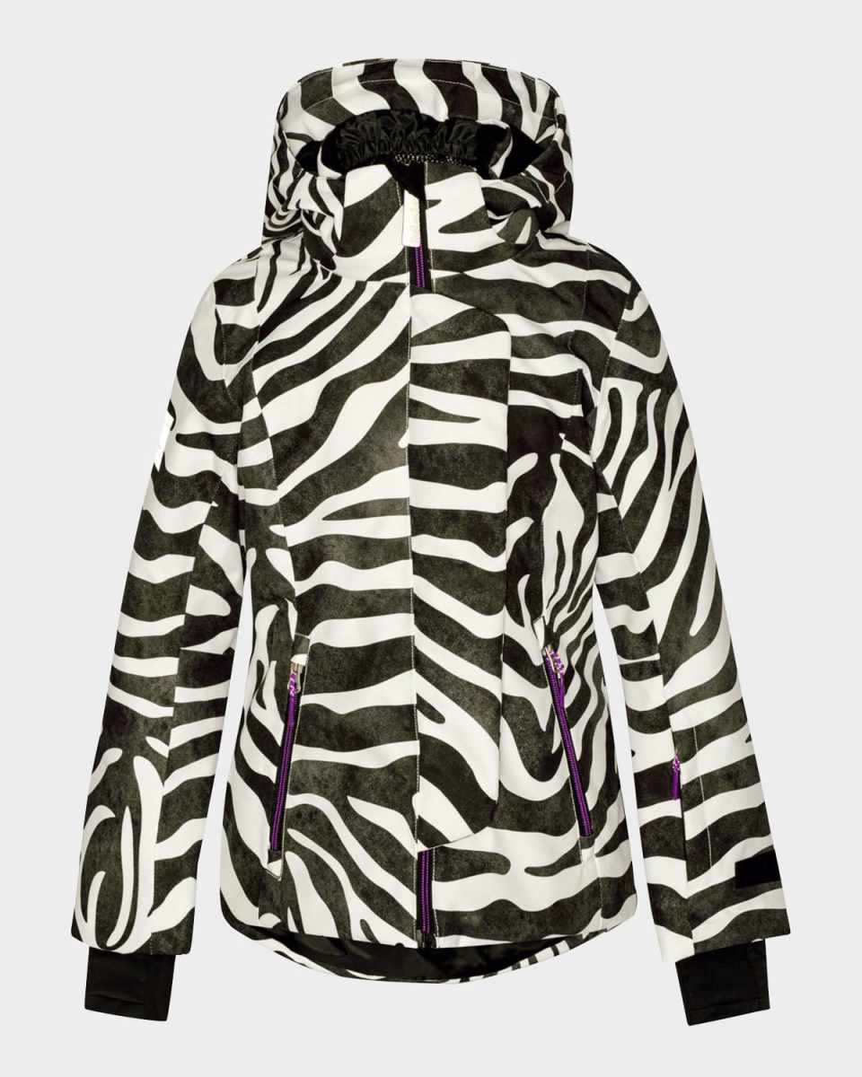 Girl's Pearson Printed Jacket, Size 3-7