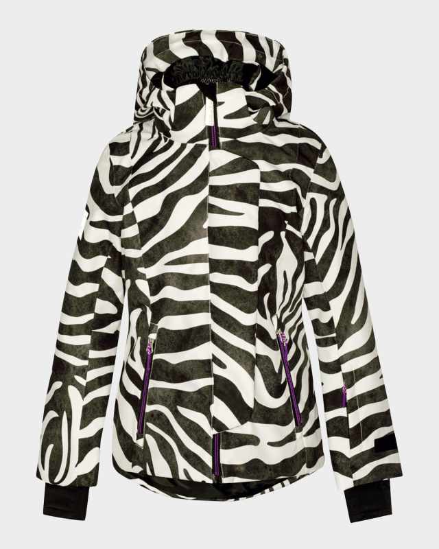 Girl's Pearson Printed Jacket, Size 3-7