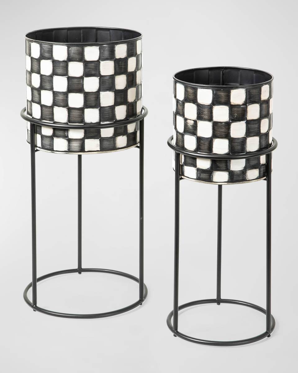 Check It Out Planters, Set of 2