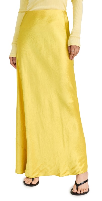 Vince Satin Maxi Skirt Danjou