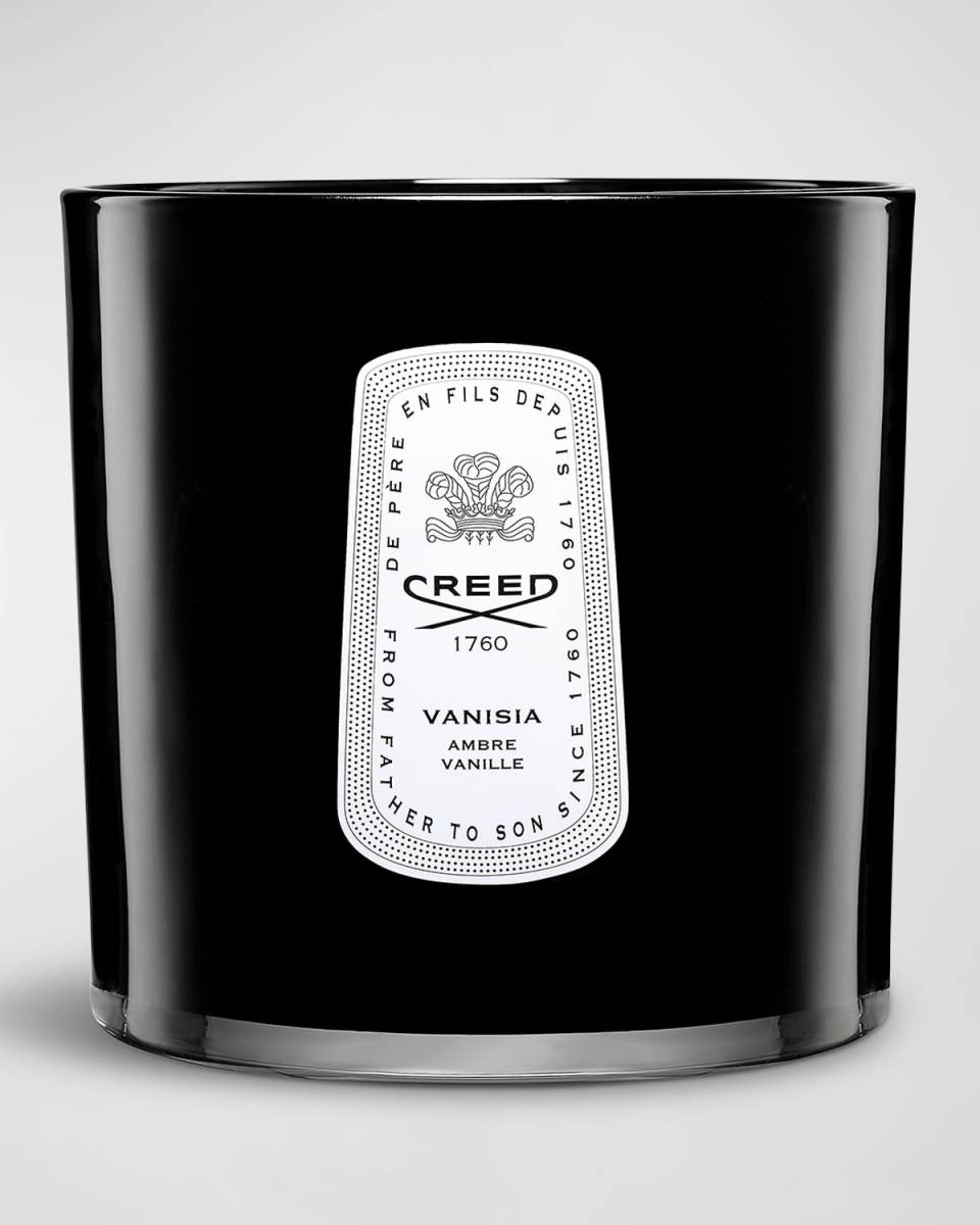 3.7 lb. Vanisia Large Leather Candle