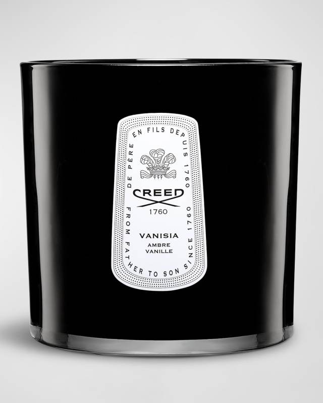 3.7 lb. Vanisia Large Leather Candle