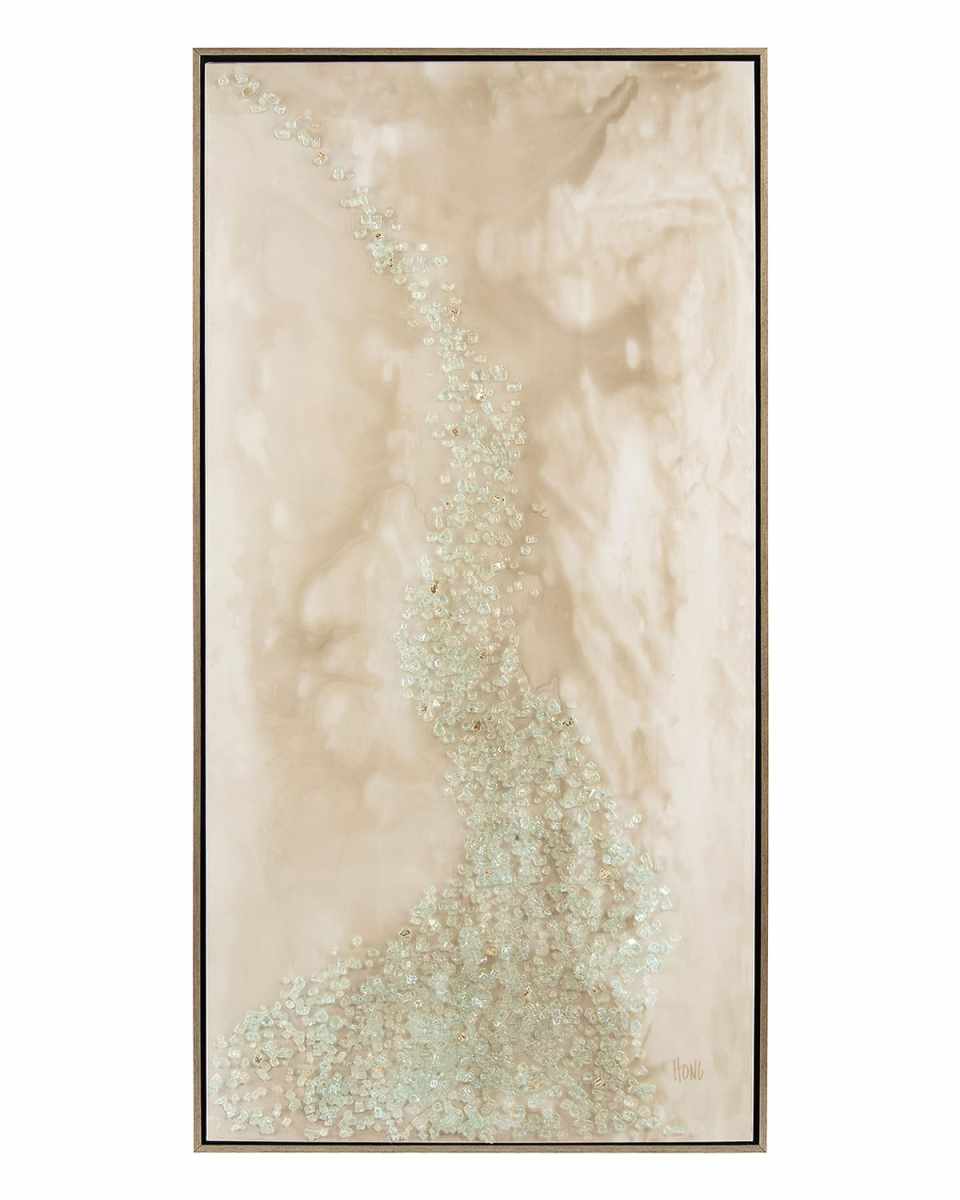 "Sepia Abstract II" Wall Art by Mary Hong