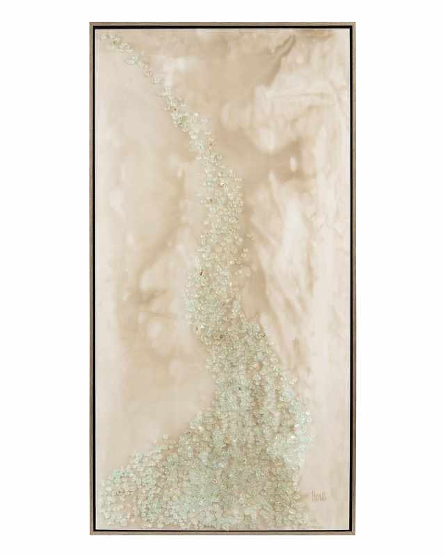 "Sepia Abstract II" Wall Art by Mary Hong