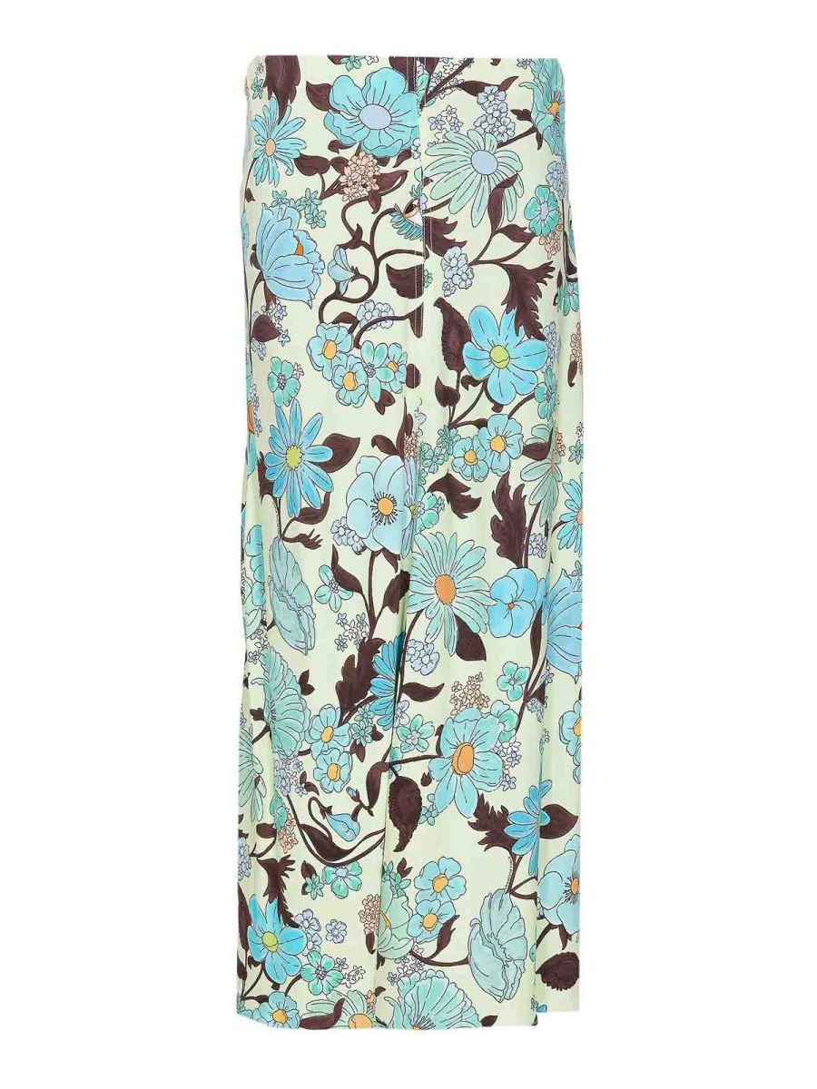 Stella Mccartney Jupe Midi - Vert