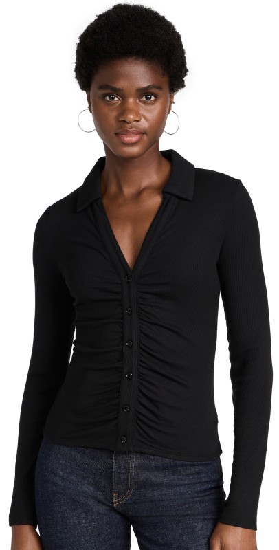 PAIGE Lafayette Top Black