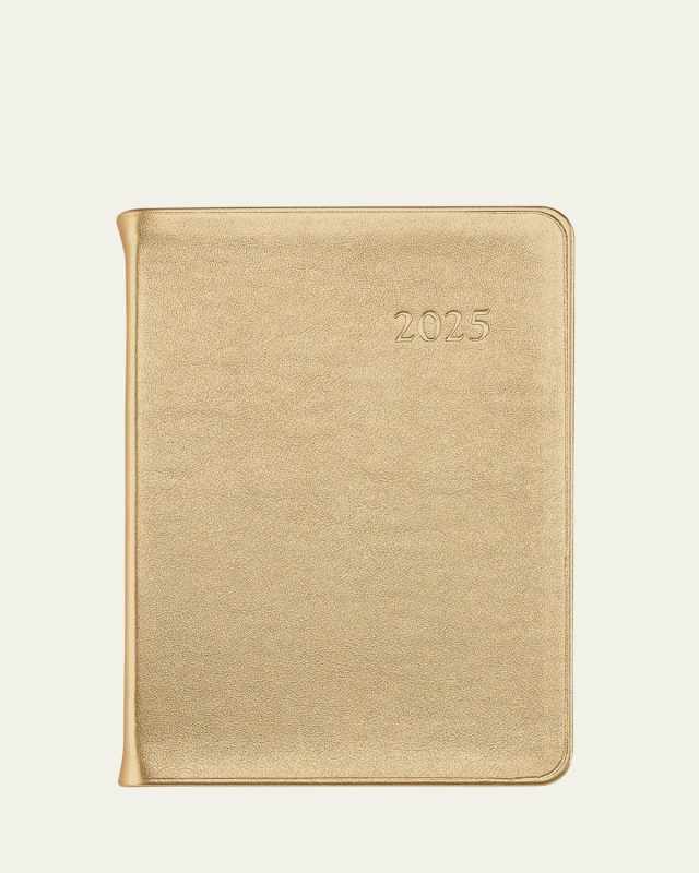 2025 Leather Weekly Notebook