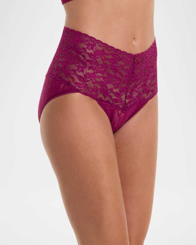 Signature Lace Retro V-Kini Briefs