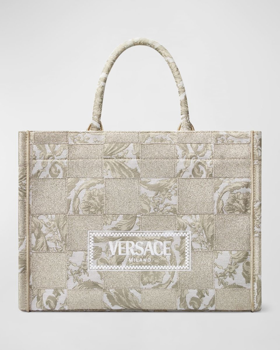 La Medusa Large Patchwork Barocco Tote Bag