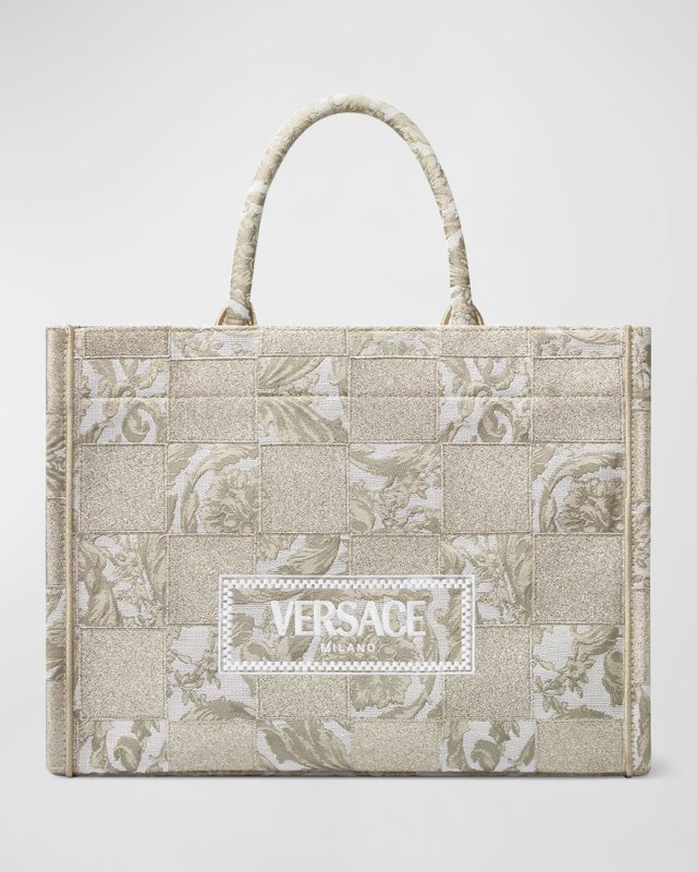 La Medusa Large Patchwork Barocco Tote Bag