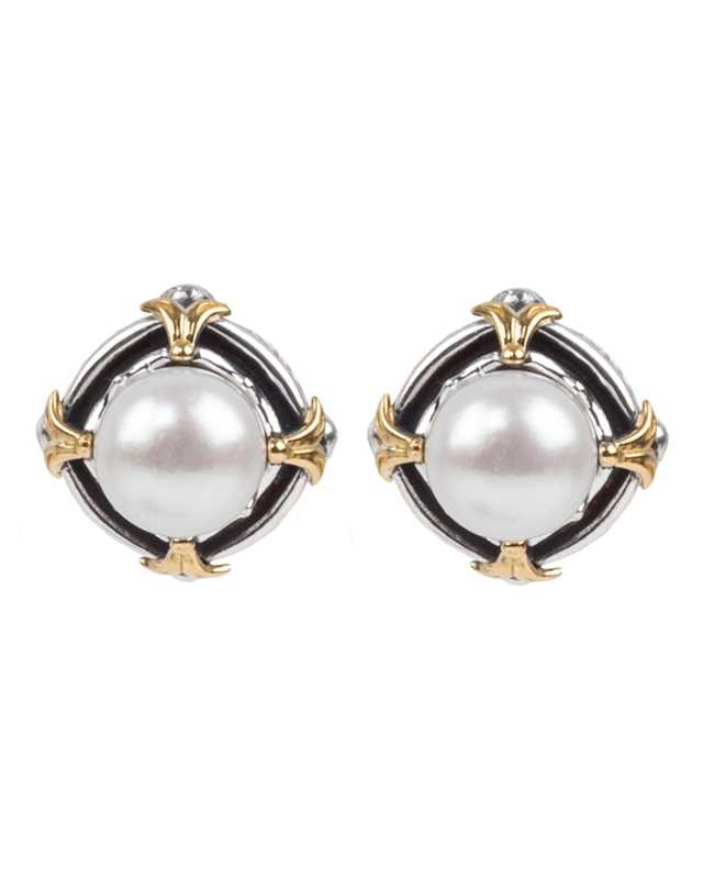Kleos 7.5-8mm Pearl-Post Earrings