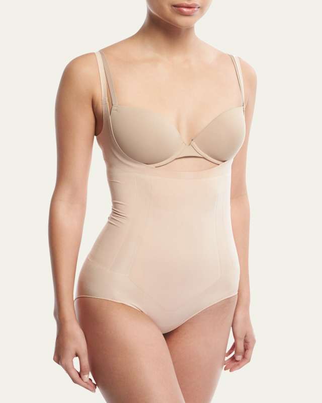 SPANXsculpt OnCore Open-Bust Brief Bodysuit