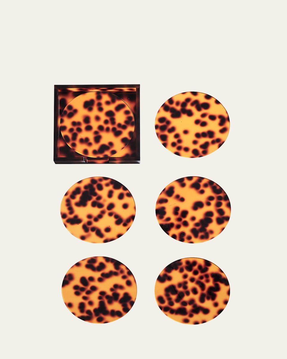 Tortoise Coasters, Set of 6