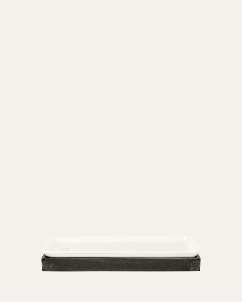 Ceramica Blanca Chica Platter
