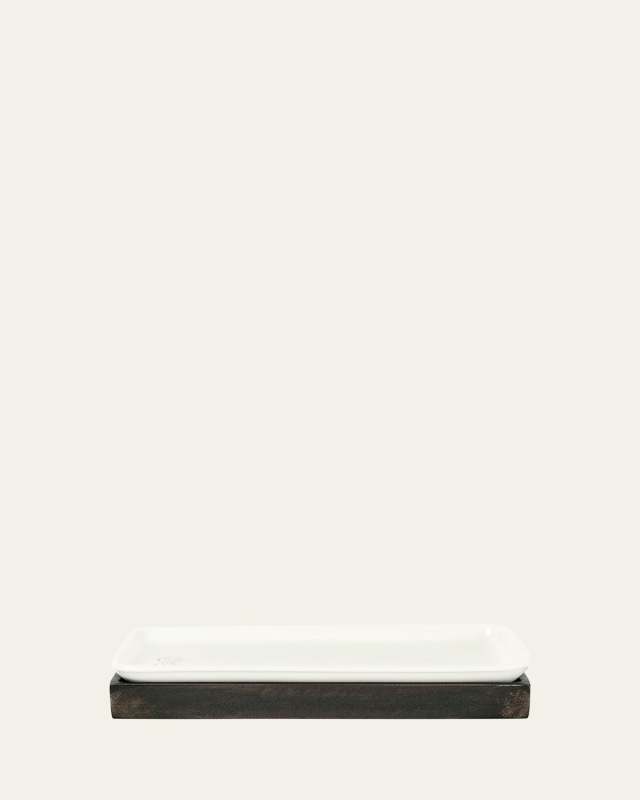 Ceramica Blanca Chica Platter