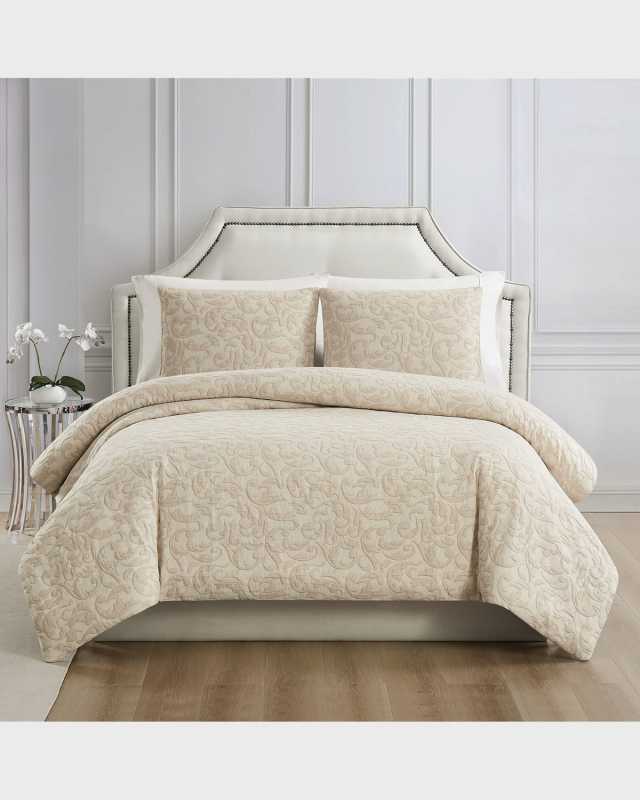 Regan Matelasse 3-Piece Comforter Set,