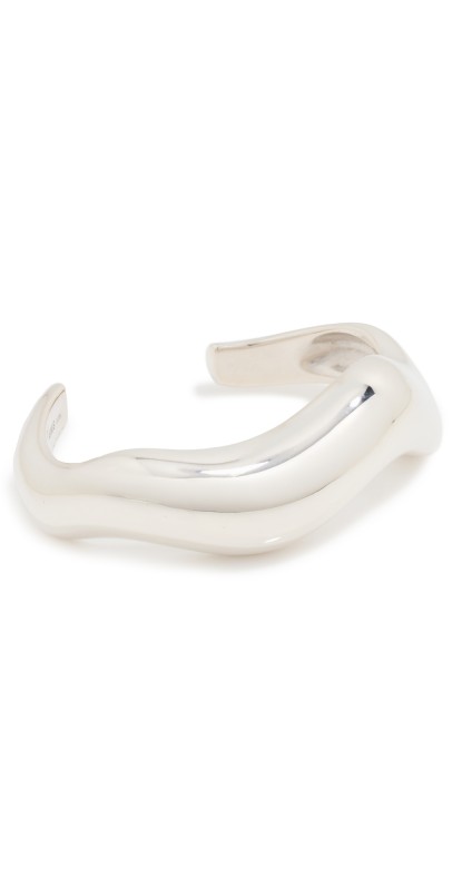 AGMES Large Astrid Cuff Silver