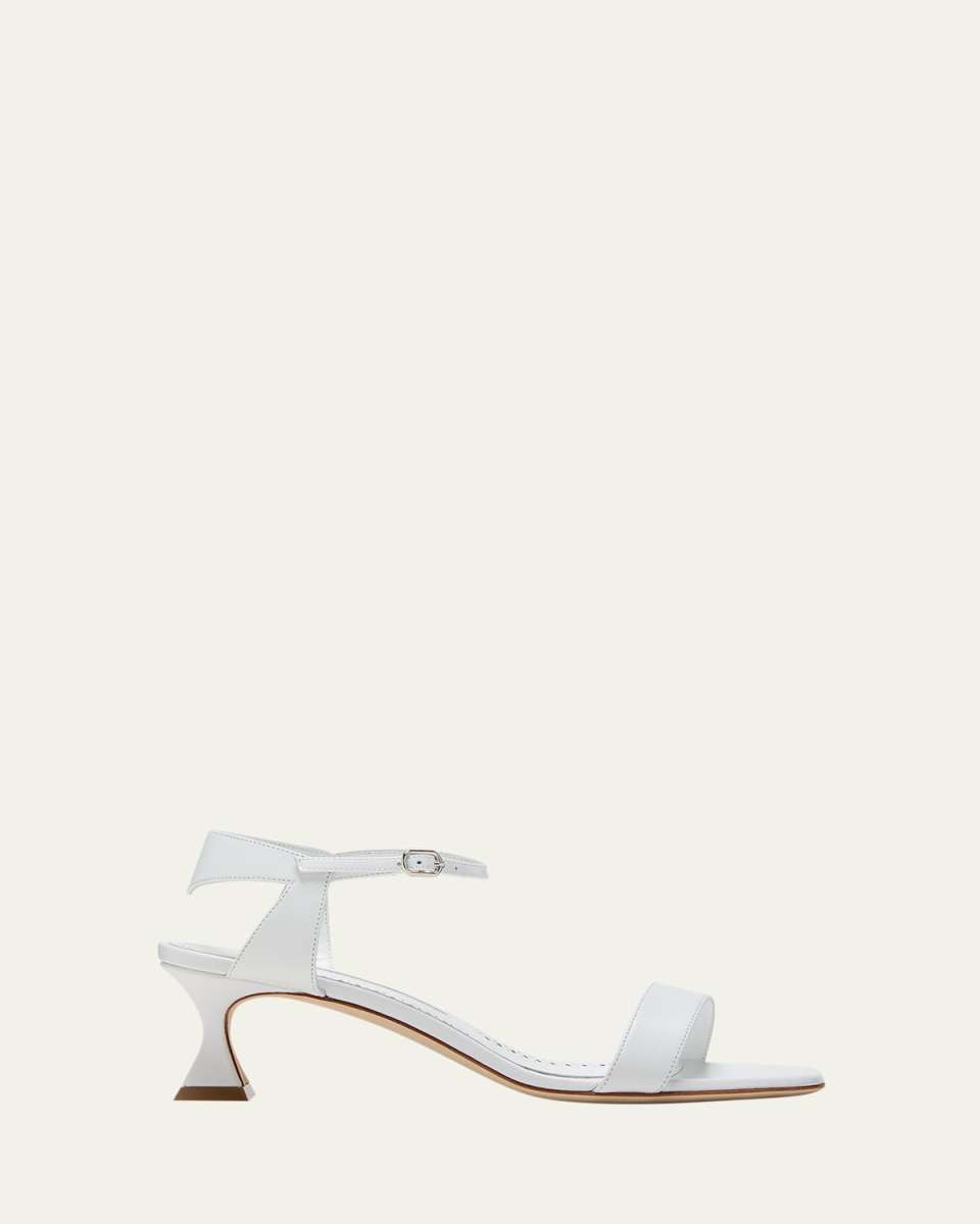 Begasan Leather Ankle-Strap Sandals