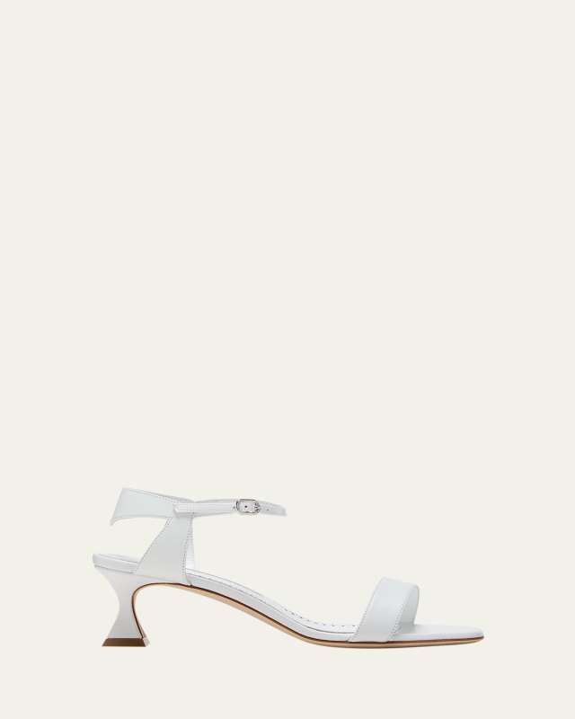 Begasan Leather Ankle-Strap Sandals