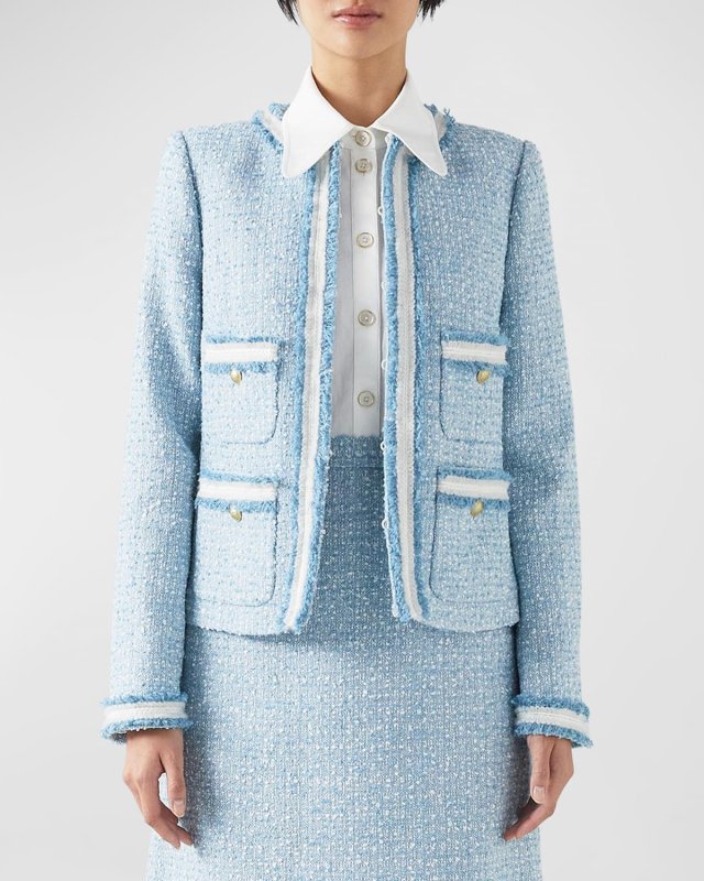 Charlie Pocket Tweed Jacket