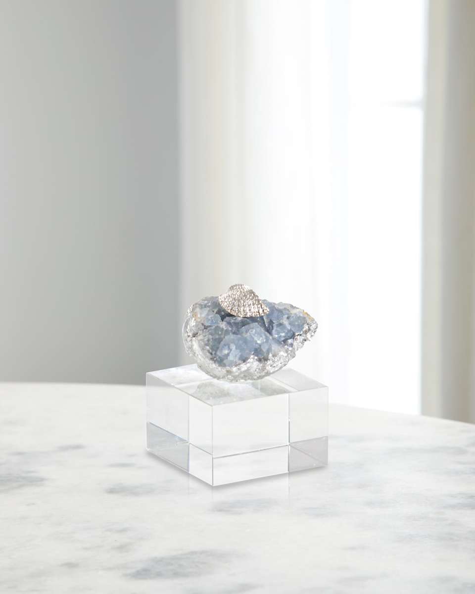 Ocean Floor Sculpture on Crystal Base III