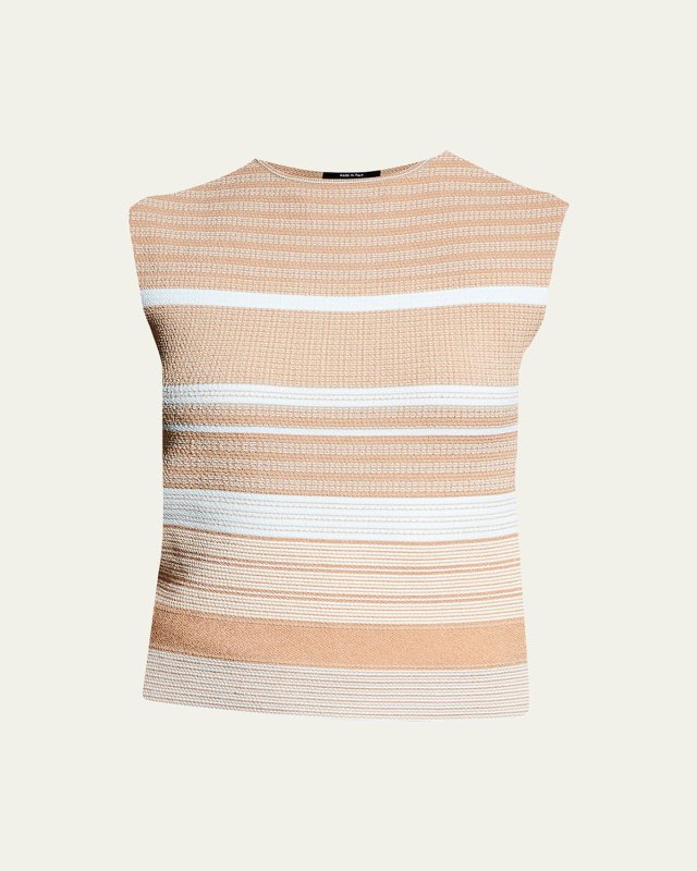 Striped Knit Top
