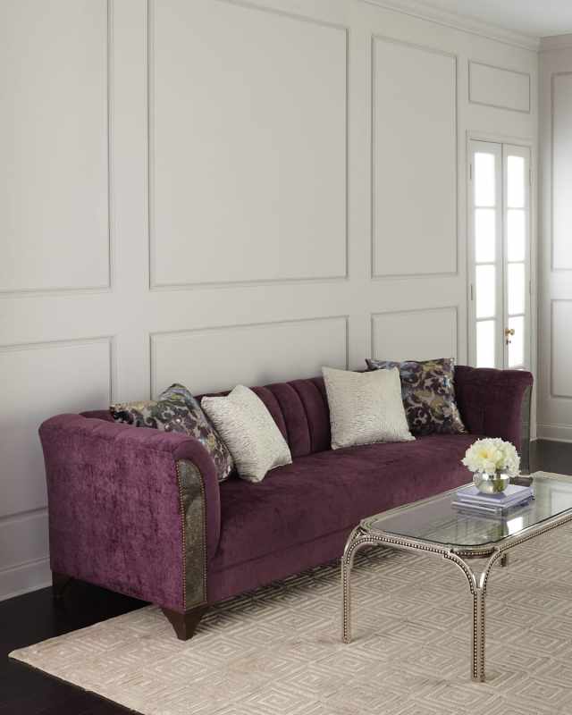 Bethany Channel Tufted Sofa 109"