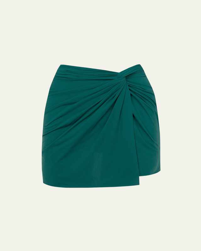Solid Karen Mini Skirt