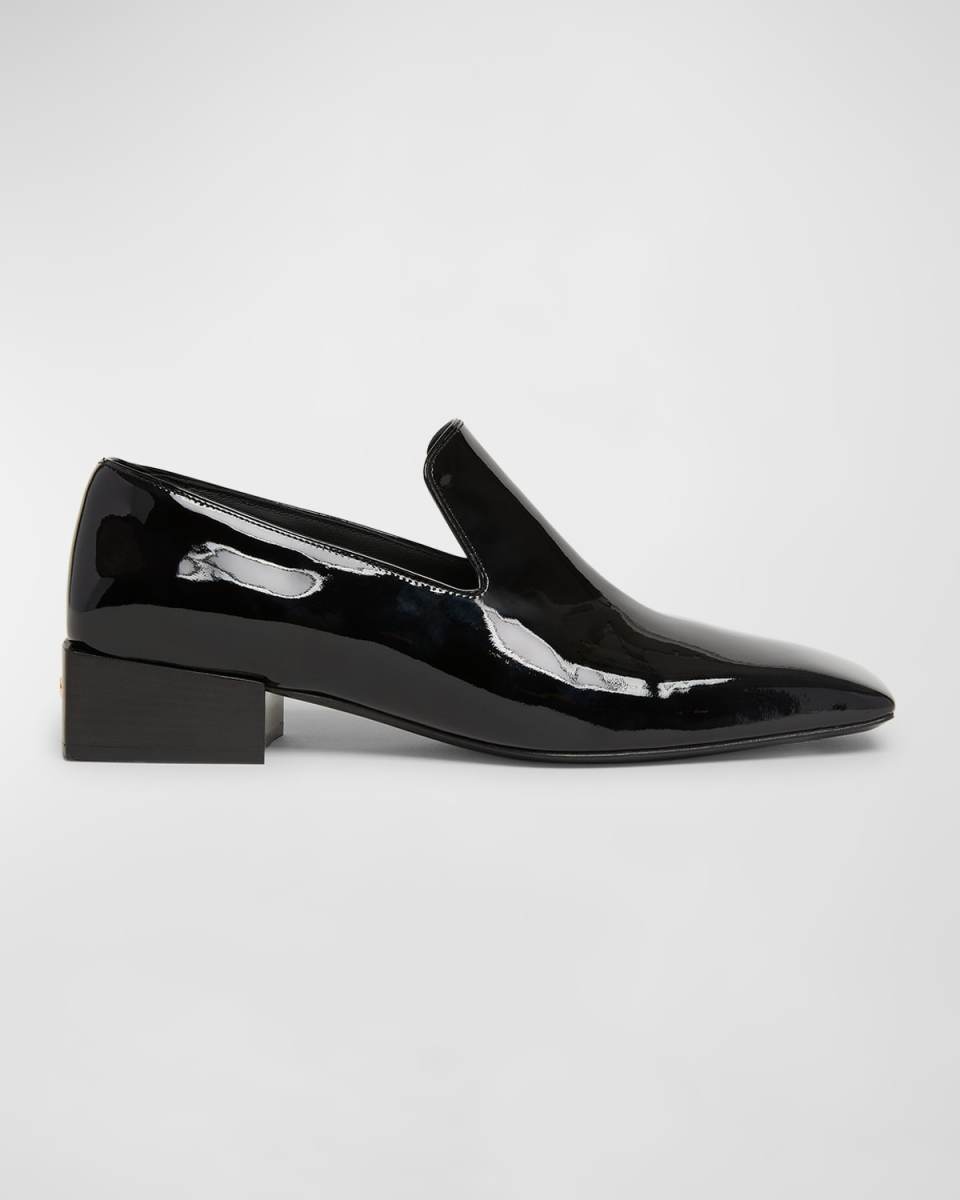 Carmelita Patent Leather Tuxedo Loafers
