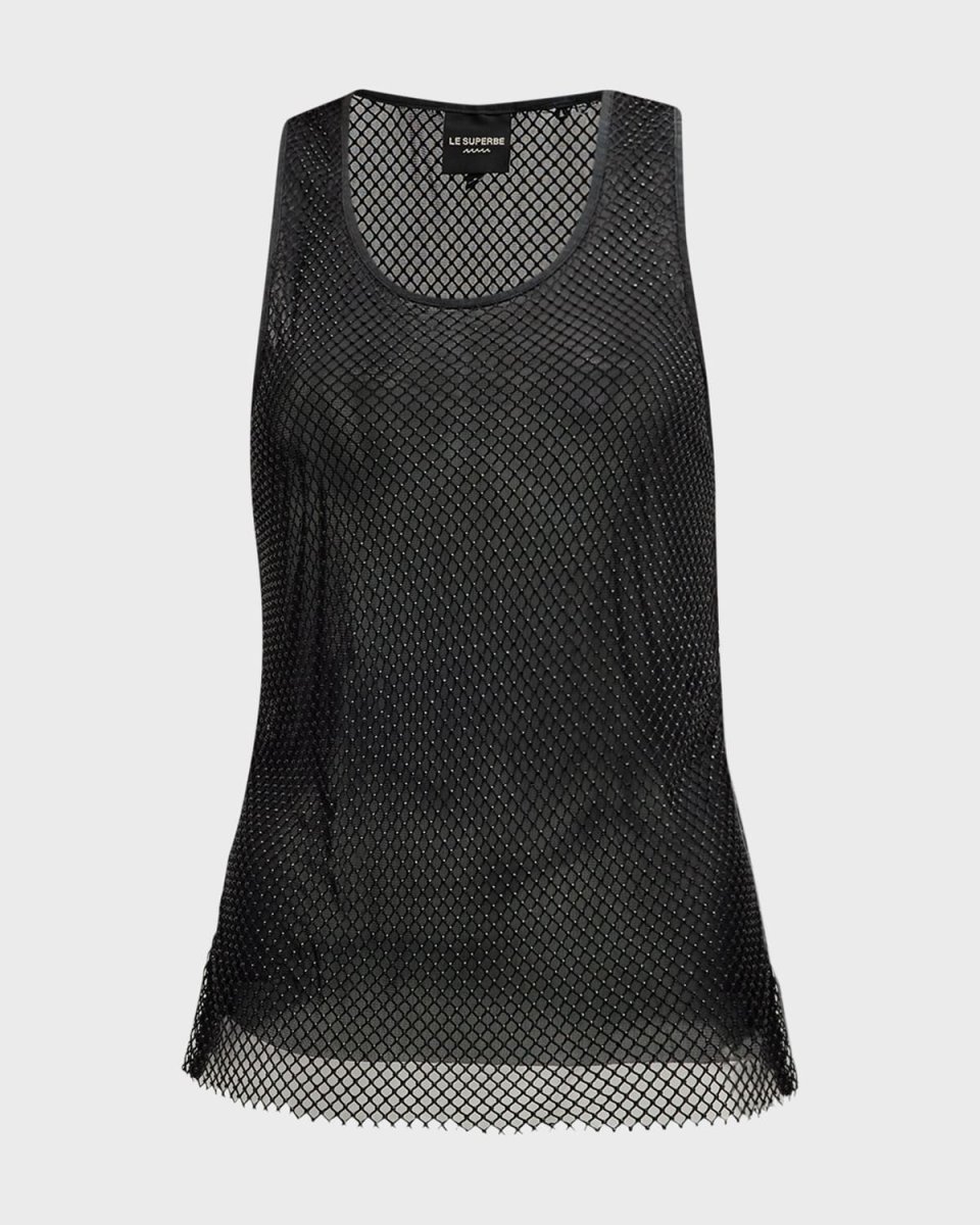 Net Worth Sheer Tank Top