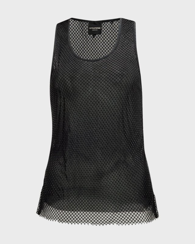 Net Worth Sheer Tank Top