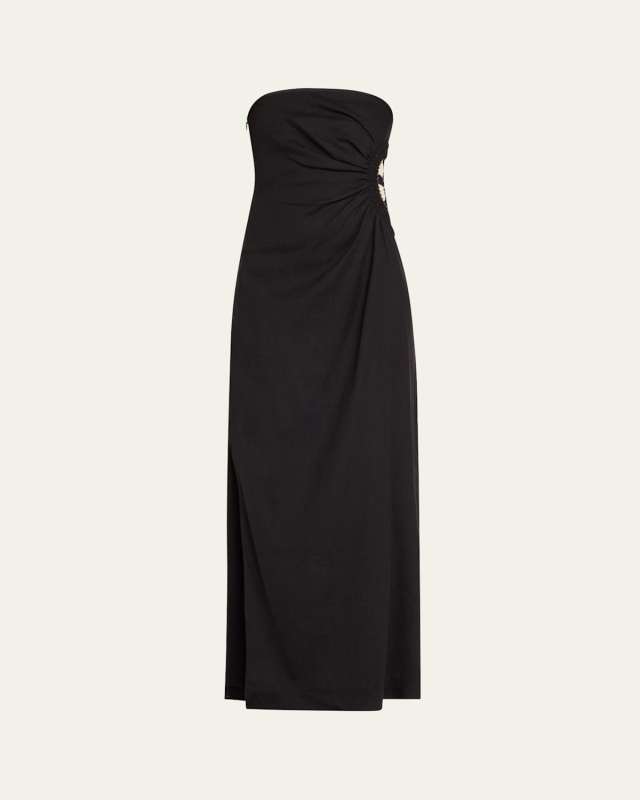 Dorian Strapless Midi Dress