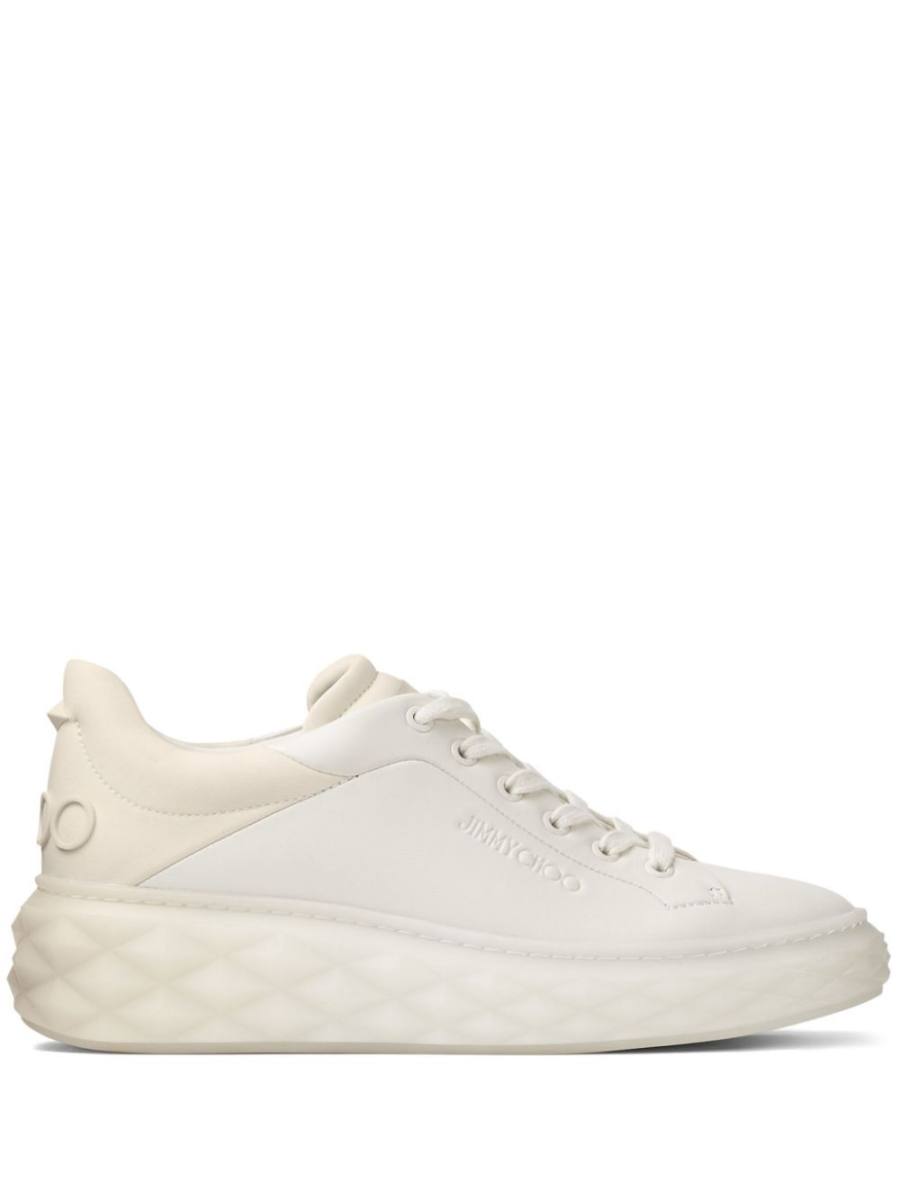 Diamond Maxi leather sneakers