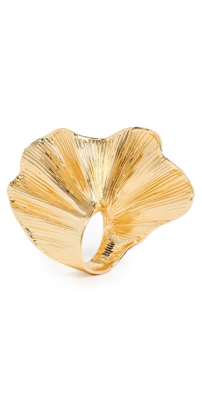 Cult Gaia Celeste Ring Shiny Brass