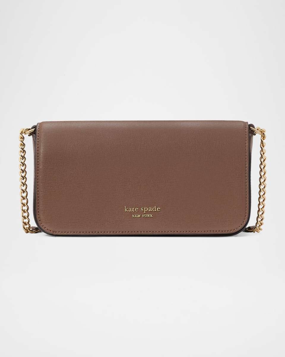 devin flap leather crossbody bag