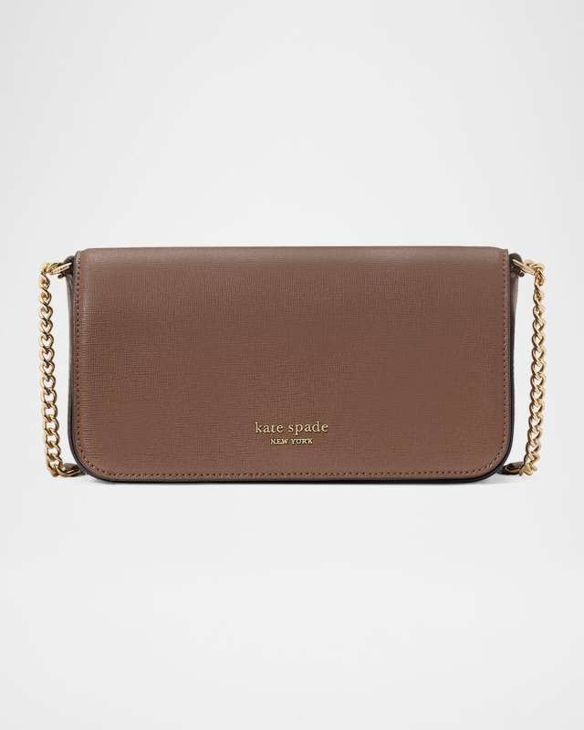 devin flap leather crossbody bag
