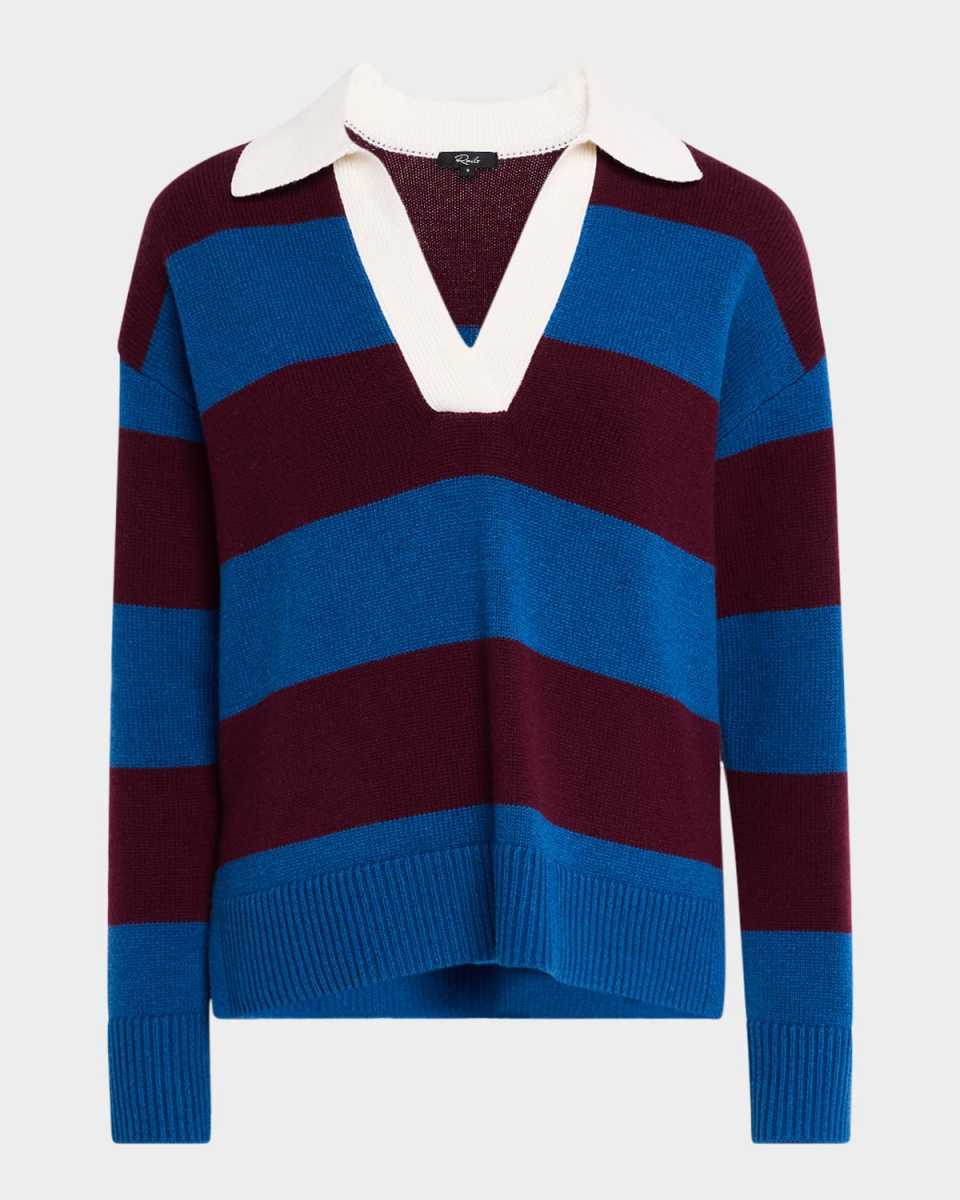 Harris Striped Wool-Blend Sweater