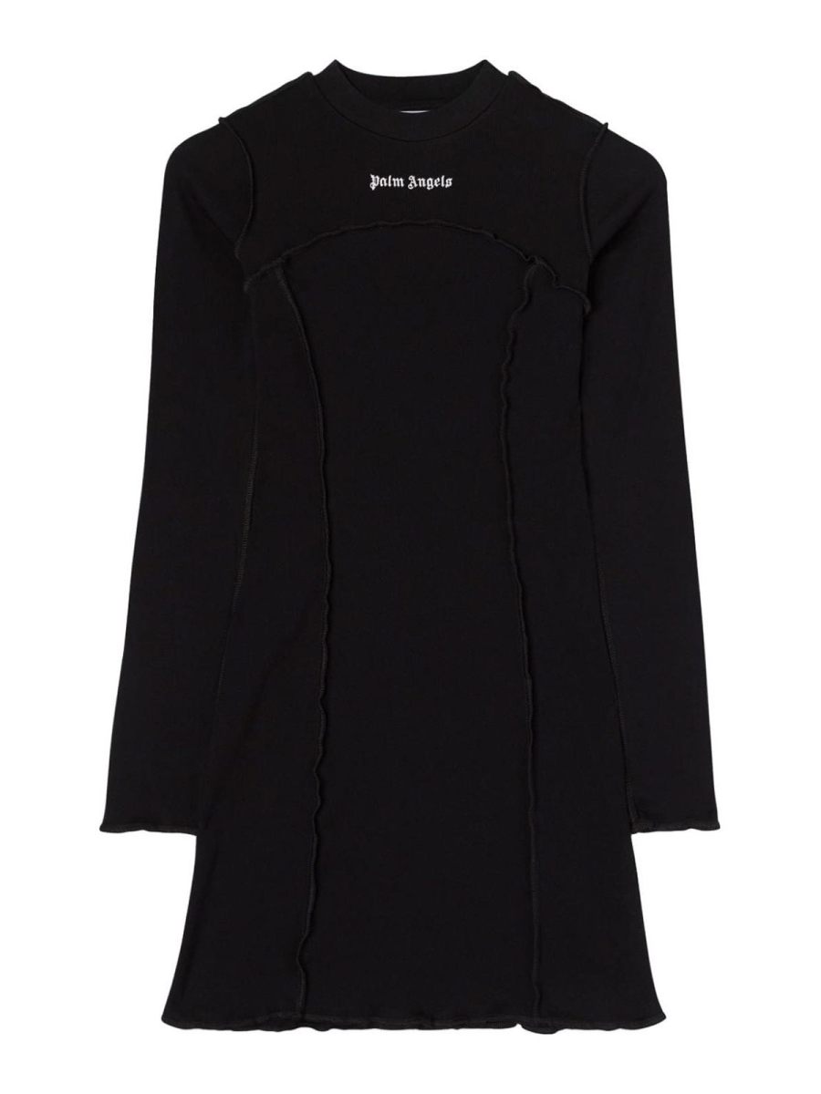 Palm Angels Pull Col Rond - Noir