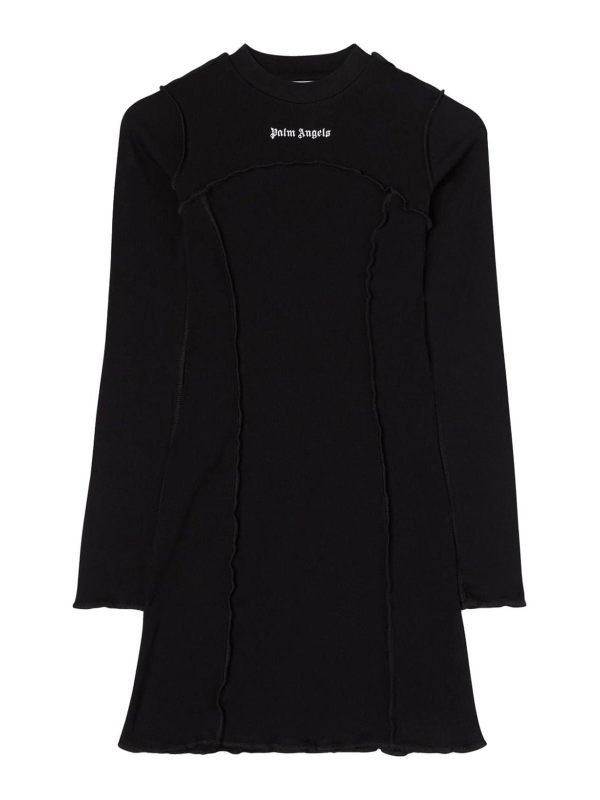 Palm Angels Pull Col Rond - Noir