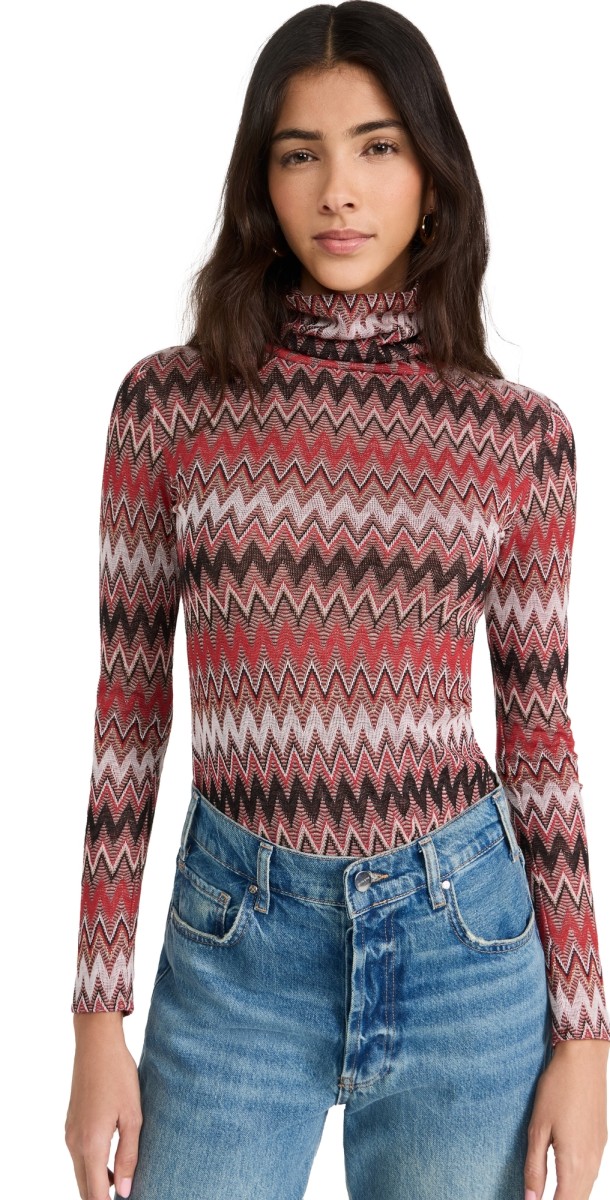 MISA Nadja Top WINTER CHEVRON